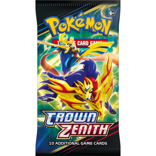 Crown Zenith Booster Pack (Opened On Live Stream)